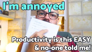 How to master productivity | No tricks required!