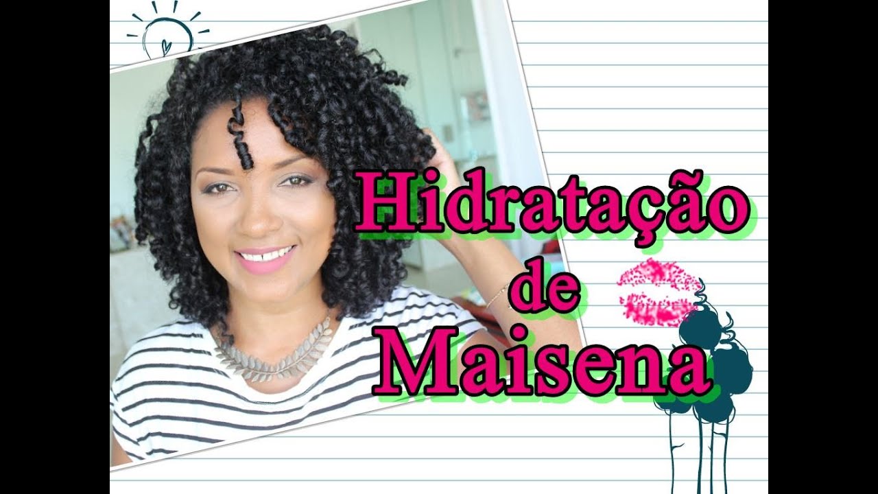 HIDRATAÇÃO DE MAISENA - PARA CABELOS CRESPOS/CACHEADOS, NATURAL OU COM QUÍMICA | POR GILL VIANNA