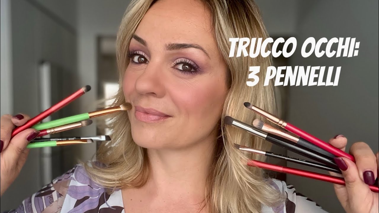 Pennelli fondamentali per il trucco occhi e come si usano 