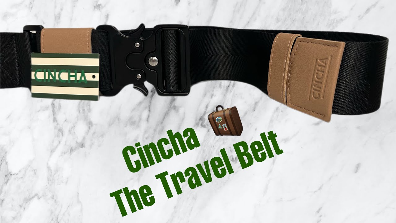 Cincha Travel Belt for suitcase luggage Secure the Bag First