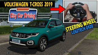 Volkswagen T-Cross 2019 - City Car Driving | Logitech G920 Steering Wheel Gameplay screenshot 2