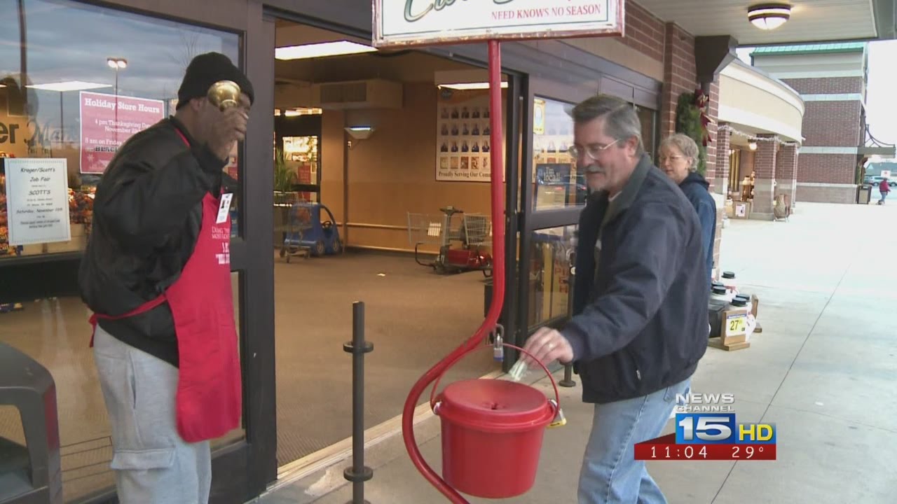 Salvation Army starts kettle campaign YouTube