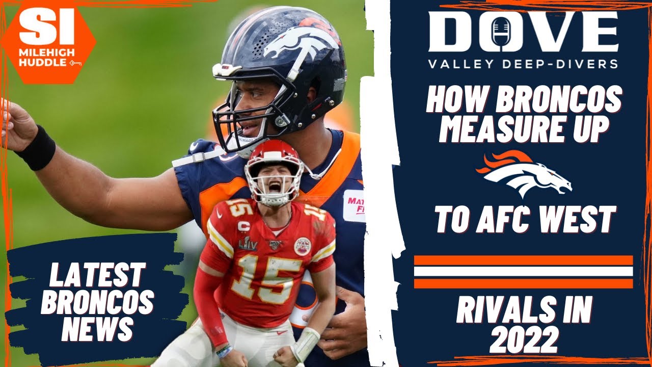 How do Broncos Measure Up with AFC West Rivals Now? | Dove Valley Deep ...