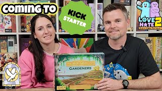 Preview of New Kingdom Gardeners Coming to #kickstarter New Kingdom Gaming | Love 2 Hate #boardgames