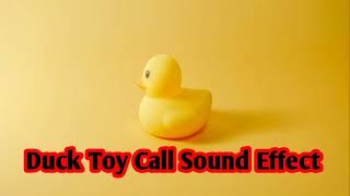 Duck Toy Call Sound Effect l Squeaky Toy Sound Effect