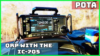 Cold Weather POTA Activation | 10W QRP with the IC-705 from Rock Cut State Park (US-1019)