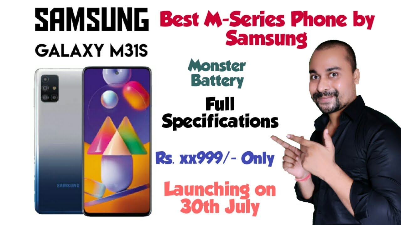 Samsung Galaxy M31s Best MSeries Phone By Samsung Mobile 