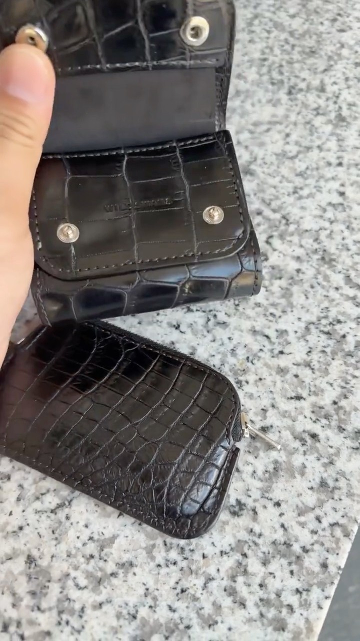 This is Wild Swans' Stella & Minas (crocodile) 😁 The shine is