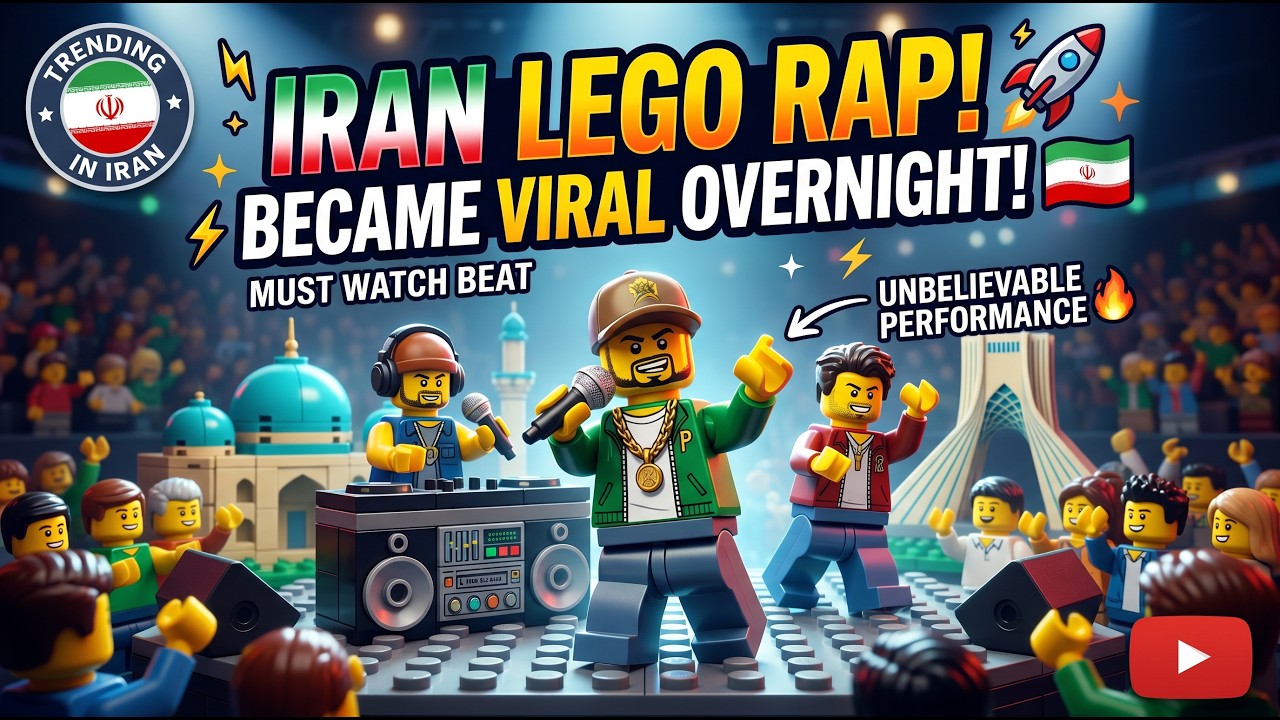 Iran Lego Rapper 🇮🇷 This Iran LEGO Rap Became Viral Overnight 🚀 - YouTube