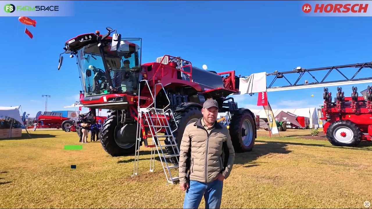 HORSCH Leeb: 8 000 ℓ, 48 m en slim spuittegnologie | NAMPO 2026