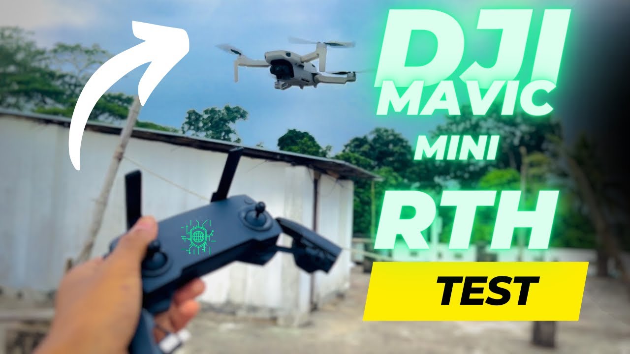 DJI Mavic mini Return To Home point test Dji mavic mini RTH test