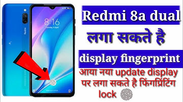 redmi 8A dual fingerprint | how to set fingerprint lock in redmi | redmi 8A dual mein fingerprint