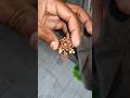 Handmade earrings ✨🤌🌸 #shorts #telugu #crafts #diys #jewellery #yt #ytshorts