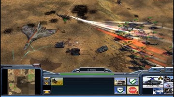 The US and Europe fight to Russia - war simulation - Rise of the Reds C&C generals zero hour mod