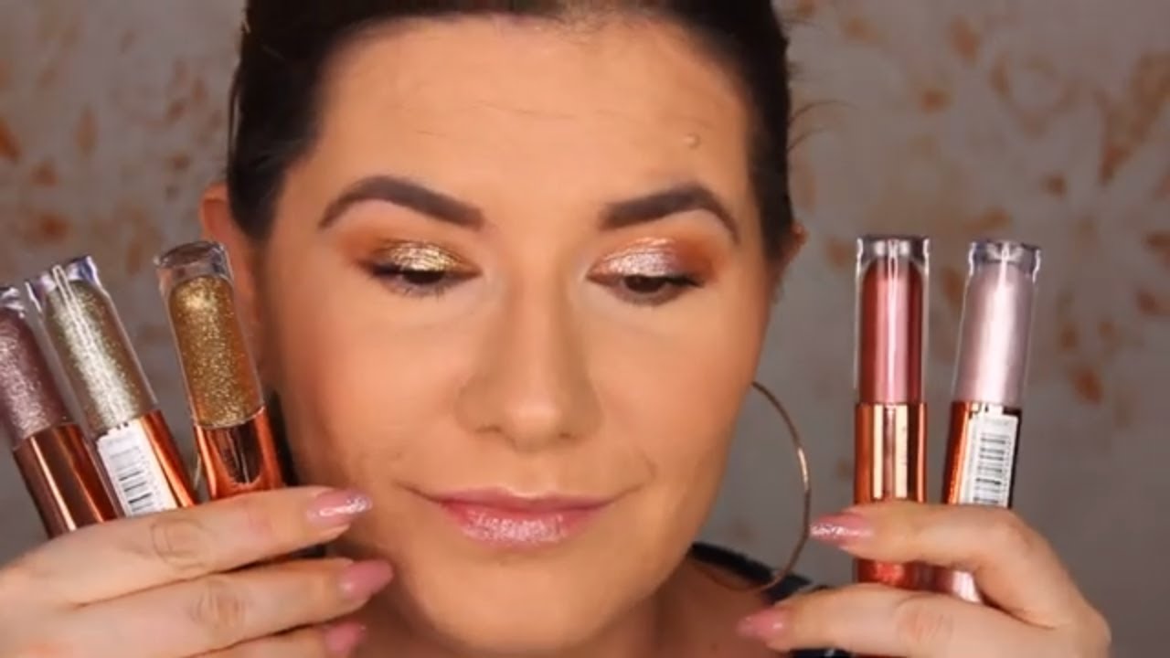 Revolution Eye Glisten Swatches and Review YouTube