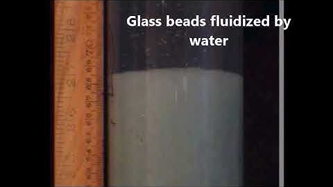 Liquid fluidization - non-bubbling fluidization