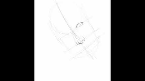 Procreate charcoal time lapse