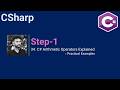 34. C# Arithmetic Operators Explained with Practical Examples