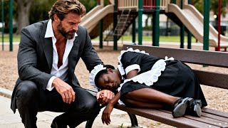 Billionaire’s Black Maid Slept In Playground Every Night—When He Finds Out, He BREAKS DOWN IN Tears