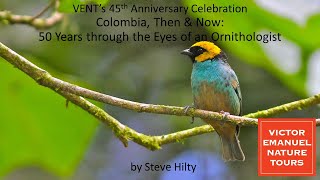 Colombia, Then and Now: 50 Years through the Eyes of an OrnithologistPresented by Steve Hilty