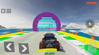 Mega Ramp Monster Truck Driving Stunt Racing Games - Android Gameplay screenshot 2