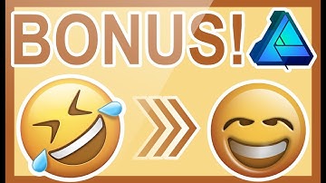 Create YOUR OWN EMOJI in Affintiy Designer