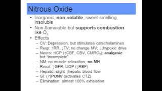 OLD VIDEO - ANES 475 - Lecture 5 - Part 1