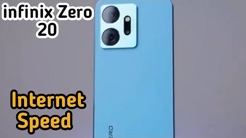 Show Net Speed In Infinix Zero 20, How To Show Internet Speed In Infinix Zero 20, Infinix Zero 20