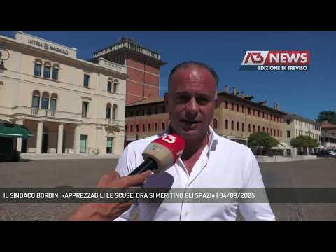 IL SINDACO BORDIN: «APPREZZABILI LE SCUSE, ORA SI MERITINO GLI SPAZI» | 04/09/2025