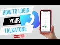 How to login your talkatone Account to avoid Ban