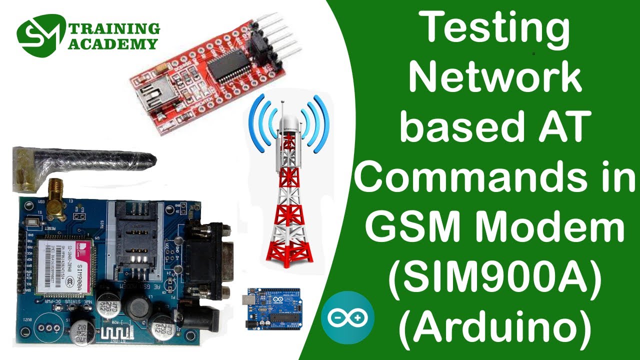 Testing Network Commands in GSM Modem YouTube
