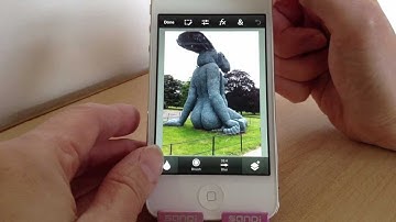 Adobe Photoshop Touch For iPhone.