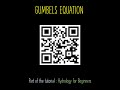 Gumbel's Equation #freetutorial #lecture_series #hydrology