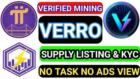 NEW VERRO MINING ।। VERRO KYC ।। PI BASE । PI BRIDGE #VERROUPDATE #verro #verrokyc #pibase #pibridge