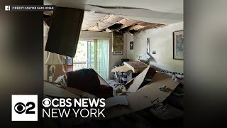 Residents still not allowed back into Edison apartment complex after ceilings collapsed