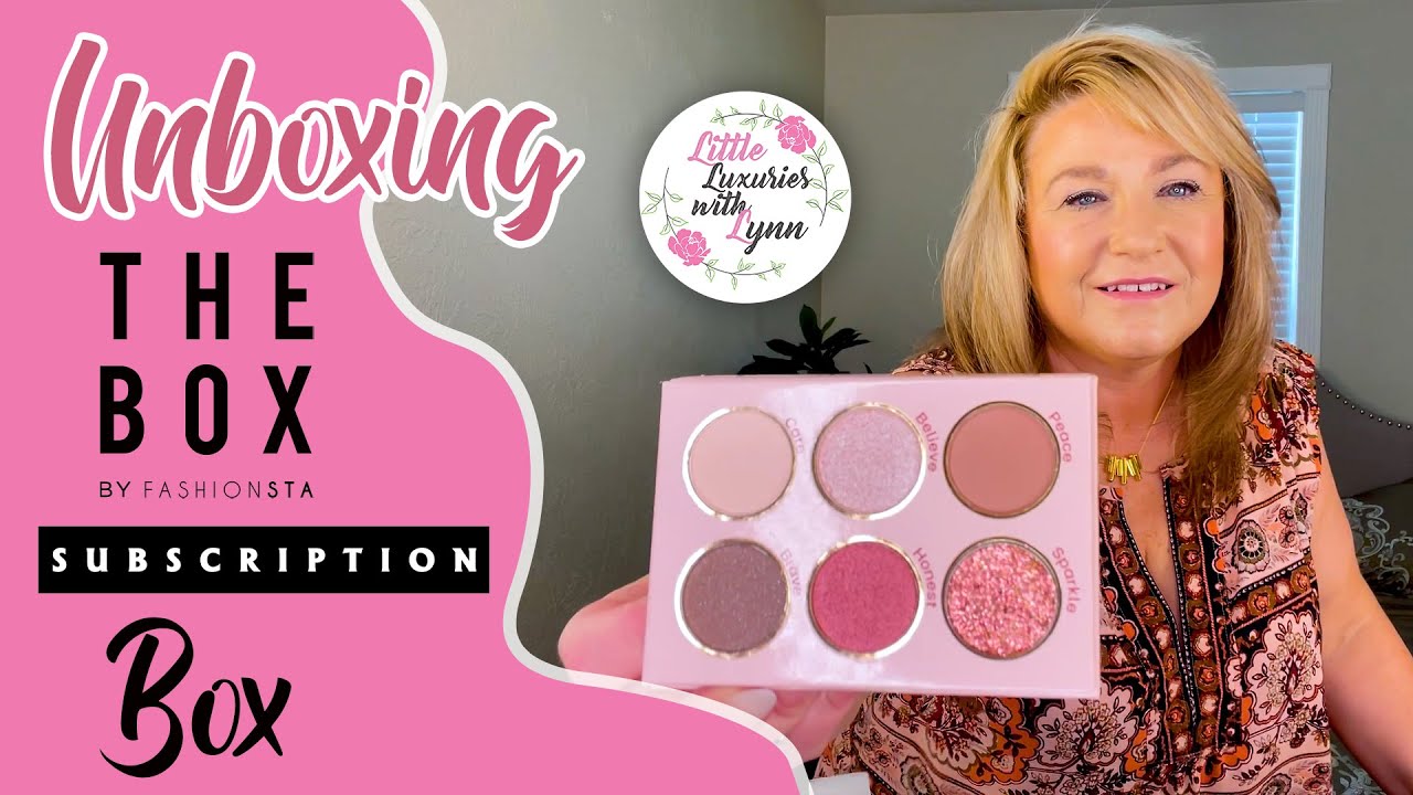 The Box by fashionsta June 2021 subscription box unboxing