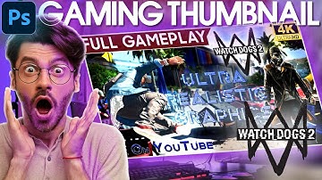 Create Eye-Catching Gaming Thumbnails in Photoshop: Tutorial for Stunning YouTube Graphics