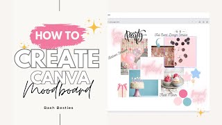 How to make a CANVA Moodboard for your event business or mockups!
