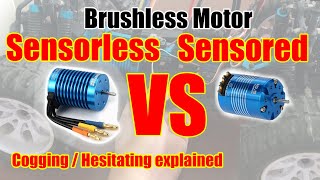 sensorless vs sensored brushless motor | hesitating explained