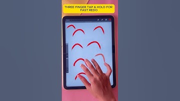 Procreate Hack - Undo and Redo Made Easy #art #procreate #digitalart #shorts