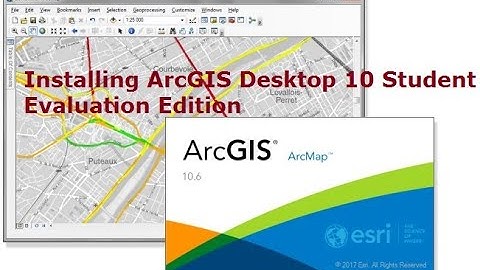 Installing ArcGIS Desktop 10 Student Evaluation Edition | How to install ArcGIS