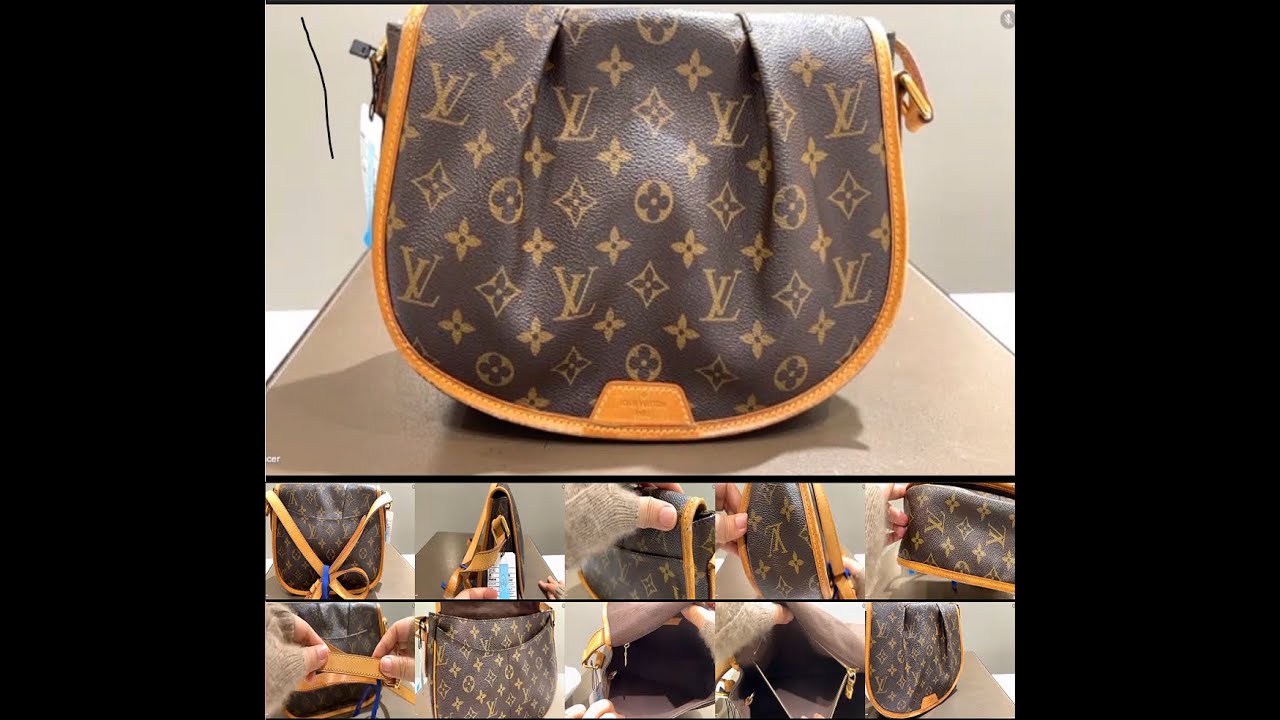 LOUIS VUITTON Monogram Menilmontant PM Shoulder Bag M40474 LV Auth