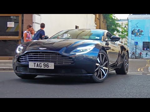 2018 Aston Martin DB11 (Volante) Driving Around London!