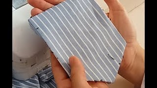 Pratik Gömlek Cebi Nasıl Dikilir? How To Practice Shirt Pebbles? Dikiş Hocam