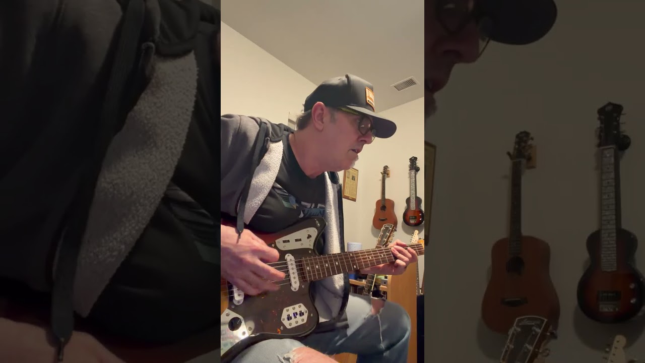 Nashville overdub Baritone guitar with overdrive on a country song.  Will it work? Check it out. 