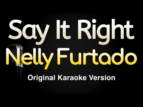 Video thumbnail for Say It Right - Nelly Furtado
