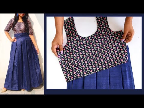 Gown Dress Micro Print