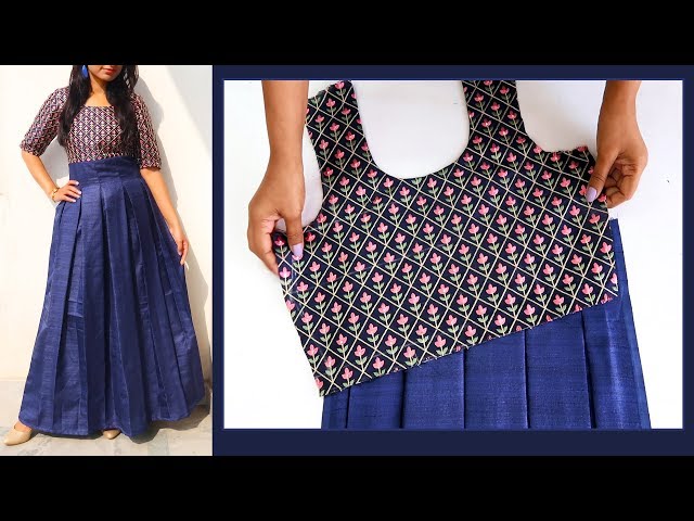 DIY:Frill/Five Layered Gown/Frock Cutting And Stitching/Frill gown/Layered  gowns full tutorial - YouTube