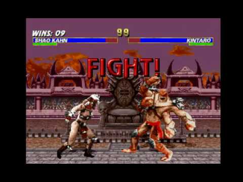 Mortal Kombat Trilogy (PSX) - Longplay as Shao Kahn
