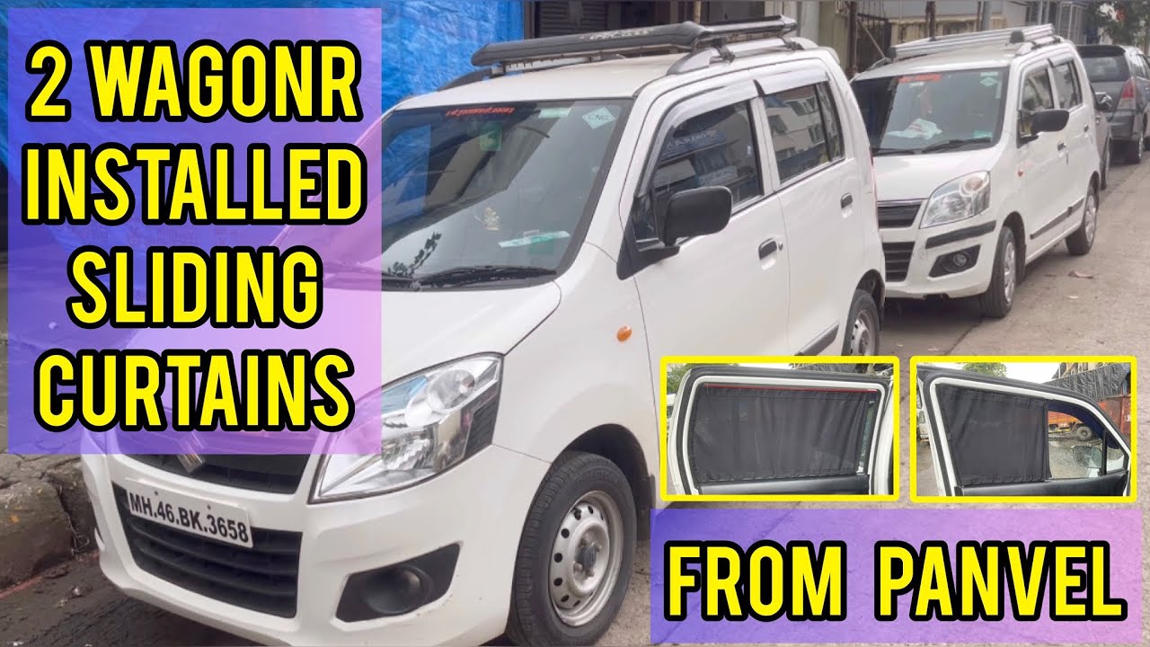 Wagon R Window Sliding Window Curtains for cars | Wagonr Accessories | Wagonr window ...